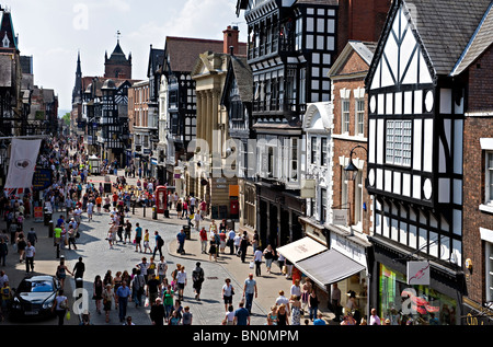 Eastgate Street, Chester Stockfoto