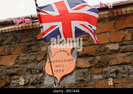 25. Juni 2010, Newtownabbey. Cloughfern Bezirk Orange Order hält seine 'Mini Zwölften" Parade. Stockfoto