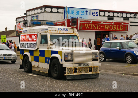 25. Juni 2010, Newtownabbey. Cloughfern Bezirk Orange Order hält seine 'Mini Zwölften" Parade. Stockfoto