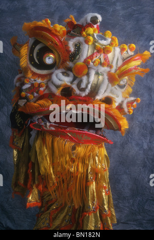 Chinesischer Drache Tänzer Kostüme Stockfoto