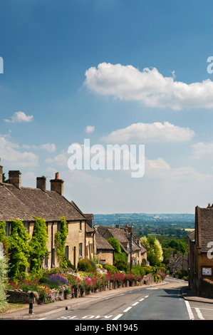 Bourton auf dem Hügel, Cotswolds, Gloucestershire, England Stockfoto