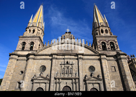 Kathedrale (1618), Guadalajara, Jalisco, Mexiko Zustand Stockfoto