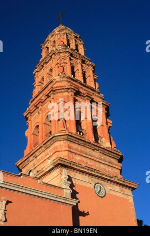 Kirche der Muttergottes von Purificacion (1750), Fresnillo, Zustand Zacatecas, Mexiko Stockfoto