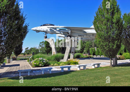 Grumman F-14 Tomcat im Grumman Memorial Park Calverton Long Island NY Stockfoto