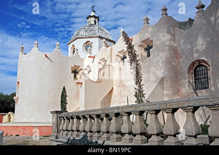 Heiligtum von Jesus Nazareno (1766), Atotonilco El Grande, Staat Guanajuato, Mexiko Stockfoto