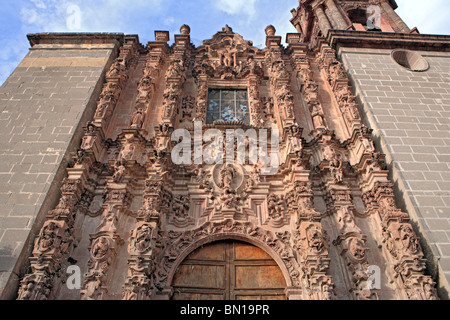 San Francisco Kirche (1799), San Miguel de Allende, Staat Guanajuato, Mexiko Stockfoto