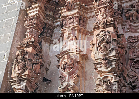 San Francisco Kirche (1799), San Miguel de Allende, Staat Guanajuato, Mexiko Stockfoto