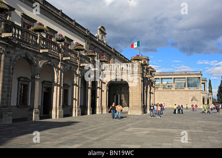 Schloss Chapultepec, Mexiko-Stadt, Mexiko Stockfoto