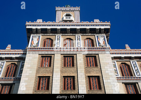 Edificio Bacardi (1930), Havanna, Kuba Stockfoto