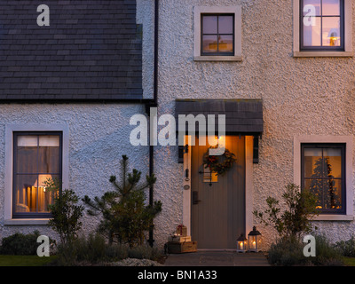 Weihnachten im Hotel Golf Doonbeg & Kurort in Co. Clare. Stockfoto