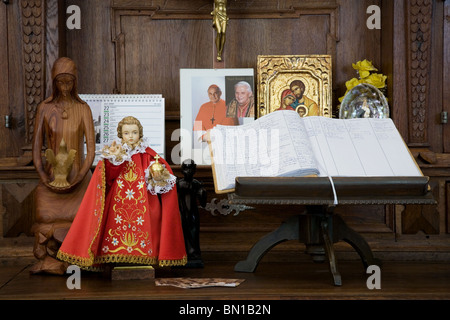 Infant Jesus von Prag-Das Prager Jesuskind - El Niño Jesus de Praga, Prag Stockfoto