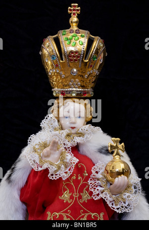 Infant Jesus von Prag-Das Prager Jesuskind - El Niño Jesus de Praga, Prag Stockfoto