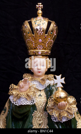 Infant Jesus von Prag-Das Prager Jesuskind - El Niño Jesus de Praga, Prag Stockfoto