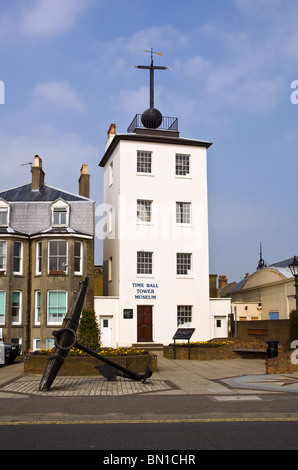 Mal Ball Turmmuseum Deal Kent UK Stockfoto