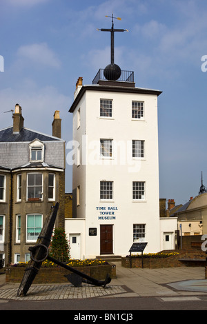 Mal Ball Turmmuseum Deal Kent UK Stockfoto