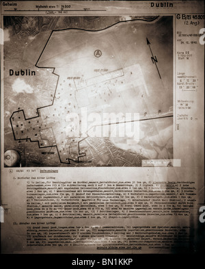 Dublin - Irland-24. Dezember 1940-Port Stockfoto