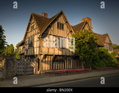 STRATFORD-UPON-AVON, HALLS CROFT, DER HEIMAT VON SHAKESPEARES TOCHTER SUSANNA Stockfoto