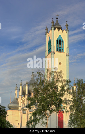 Verklärungs-Kirche, 1830 s, Moshny, Cherkasy Oblast, Ukraine Stockfoto