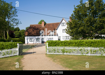 Eingang zum Hoglands, Heimat von Henry Moore Stockfoto