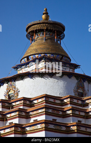 Gyantse Kumbum Pelkor Chode Kloster in Gyantse, Tibet Stockfoto