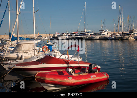 Der Hafen von Marina, Fuengerola, Andalusien, Spanien Stockfoto