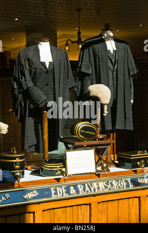 Ede & Ravenscroft, Robe Entscheidungsträger und Schneider, City of London, UK Stockfoto