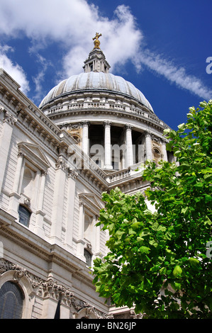 St. Paul Kathedrale, Ludgate Hill, City of London, London, England, Vereinigtes Königreich Stockfoto