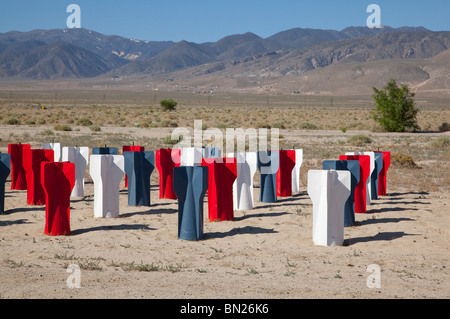 Bombe Gehäuse Display in Hawthorne, Nevada, USA. Stockfoto