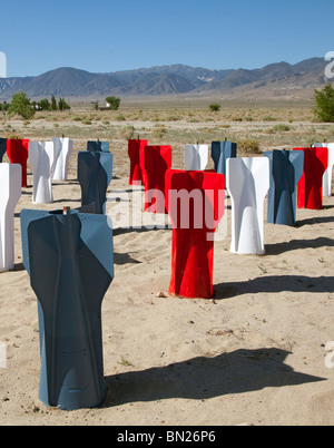 Bombe Gehäuse Display in Hawthorne, Nevada, USA. Stockfoto