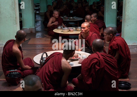 Myanmar. Burma. Bago. Kha Khat Wain Kloster Stockfoto