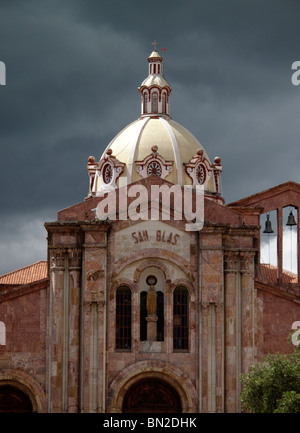 Die Iglesia San Blas in Cuenca in Ecuador Stockfoto