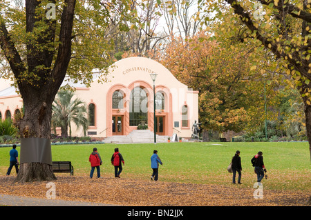 Wintergarten, Fitzroy Gardens, Melbourne, Australien Stockfoto