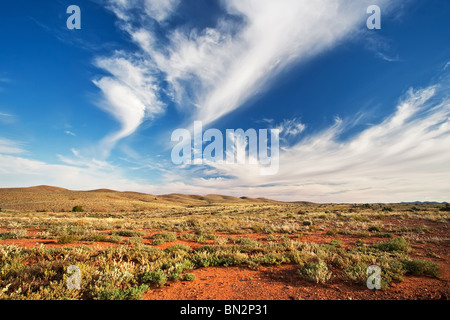 Barriere reicht Silverton New South Wales Australien Stockfoto