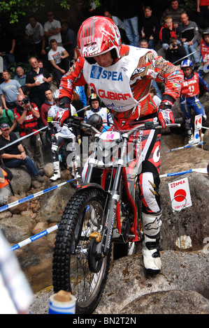 Motorrad Welt Veranstaltung in Nevis Range Fort William Scotland UK Routen Stockfoto