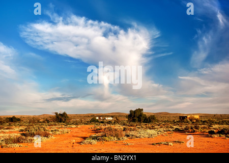 Alte verlassene Ruine Silverton Stockfoto