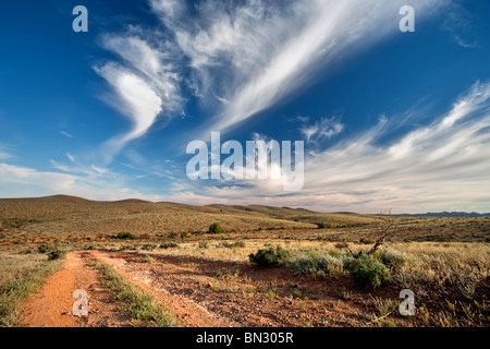 Barriere reicht Silverton New South Wales Australien Stockfoto