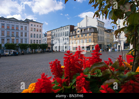 Marktplatz, Schwerin, Mecklenburg-Western Pomerania, Deutschland Stockfoto