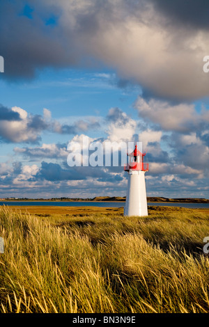 Leuchtturm-Liste-West, Ellenbogen, Sylt, Deutschland Stockfoto