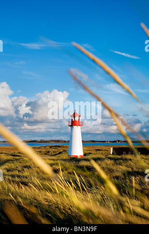 Leuchtturm-Liste-West, Ellenbogen, Sylt, Deutschland Stockfoto