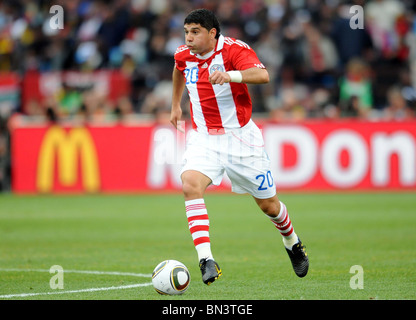 NESTOR ORTIGOZA PARAGUAY LOFTUS VERSFELD Stadion PRETORIA Südafrika 29. Juni 2010 Stockfoto