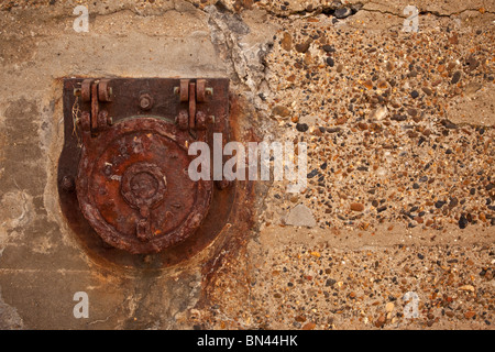 Sturm-Ablauföffnung Stockfoto