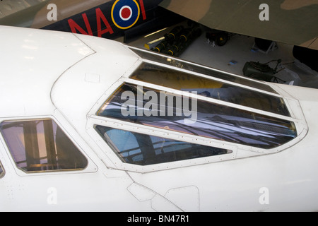 Concorde Mustermaschinen im imperial War Museum duxford Stockfoto