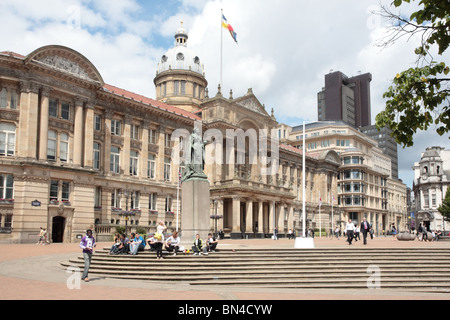 Rathaus, Victoria Square, Birmingham Stockfoto