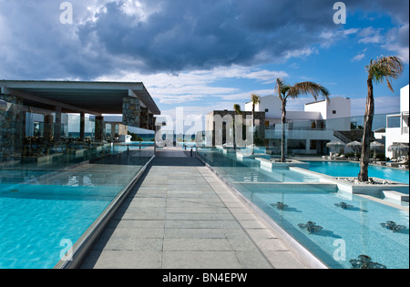 Griechenland, Dodekanes, Kos, ein Hotel im Dorf Lampi Stockfoto