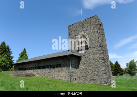 Ordensburg Vogelsang "Nazi-Universität" Buidlings, Deutschland Vogelsang im Eifel-Nationalpark Deutschland Europa Stockfoto