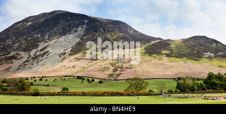 Whiteside Berg vom Lorton Valley, The Lake District, Cumbria, England, UK Stockfoto