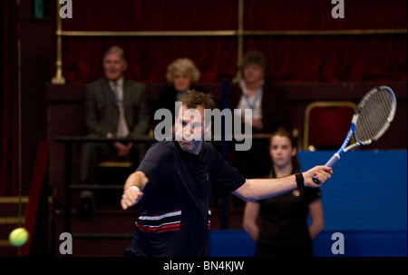 LONDON ENGLAND. Dezember 2010, spielte die ATP Aegon Masters Tennis-Turnier in der Royal Albert Hall London Stockfoto