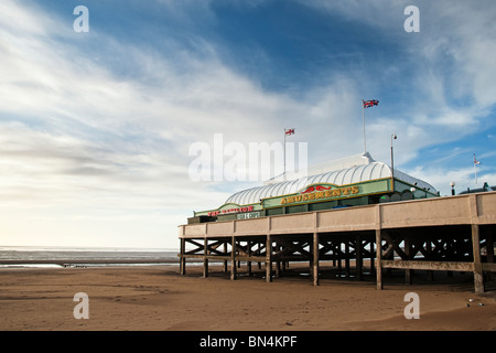 Pier-Burnham-on-Sea Stockfoto