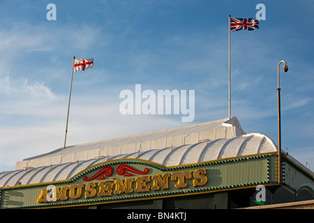 Pier-Burnham-on-Sea Stockfoto