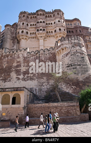 Meherangarh Fort. Jodhpur. Rajasthan. Indien Stockfoto